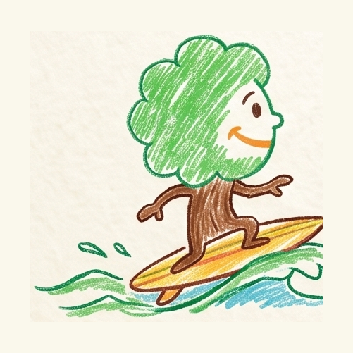 $AMZNG Surf sticker
